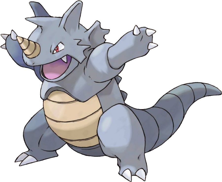 Rhydon - Pokemon Rhyhorn (937x937), Png Download