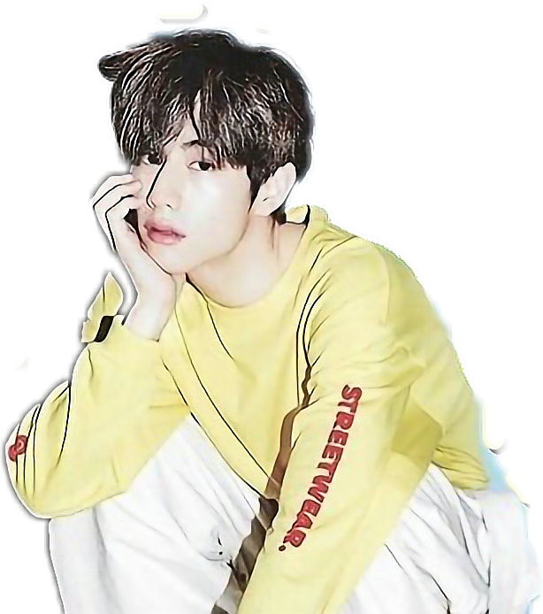 Image Download Marktuan Got Im Jaebum Imjaebum Wang - Mark Tuan In Yellow (614x694), Png Download