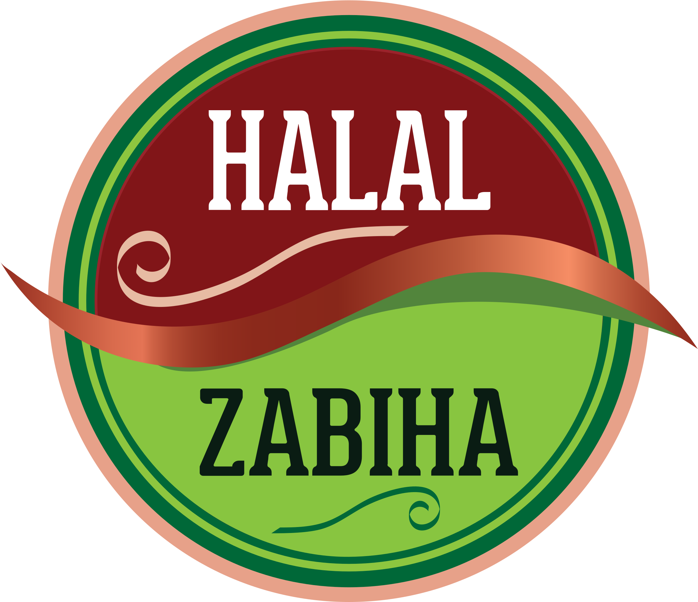 Zabiha Halal Logo Png Transparent - Halal Logo Png (2400x2031), Png Download