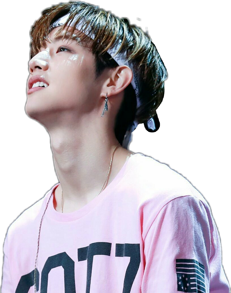 Markgot Mark Got Kpop Idol Pink Jackson Jaebum Jinyou - Got7 Png Kpop (813x1028), Png Download