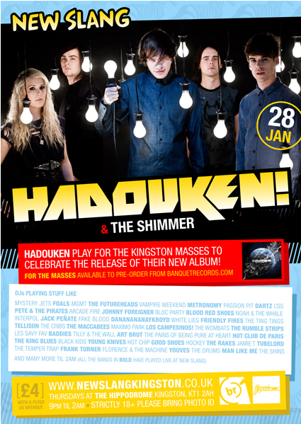 Nshadouken10 - Hadouken Turn The Lights Out (598x598), Png Download