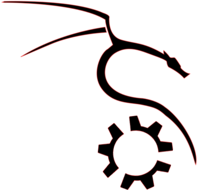 Score 50% - Kali Linux Black White (414x414), Png Download