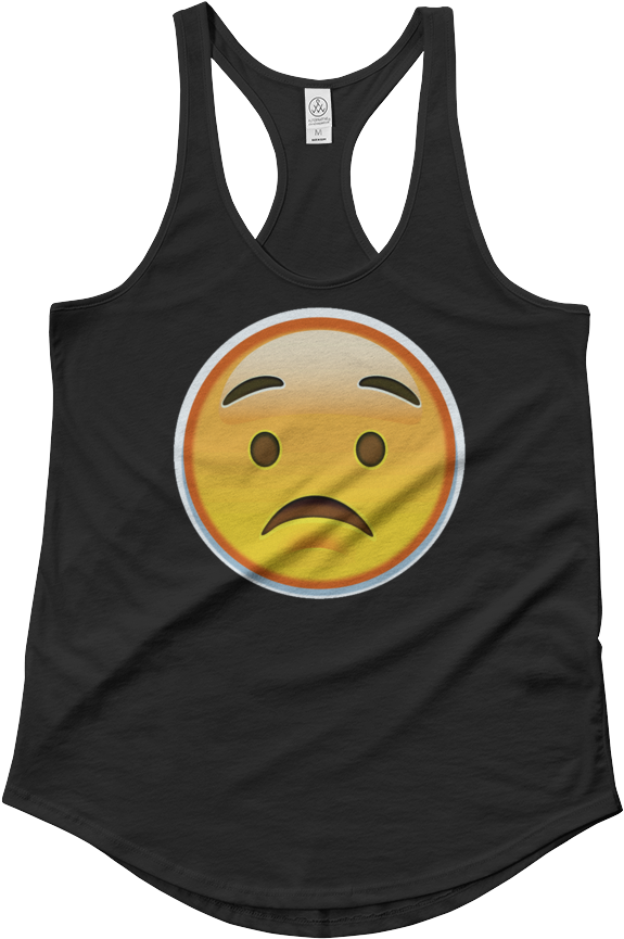 Women's Emoji Tank Top - Will Squat For Sushi (1000x1000), Png Download