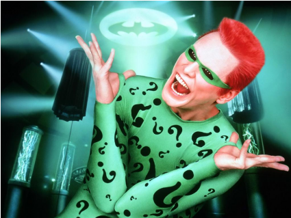 Home Page - Enigma Jim Carrey Batman (530x530), Png Download