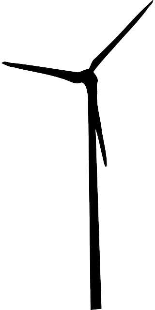 Renewable Turbine, Wind, Electrical, Energy, Power, - Wind Turbine Clip Art (320x640), Png Download