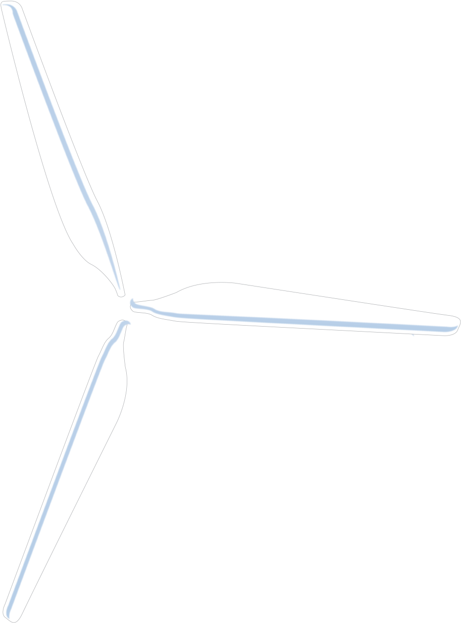 Rotor Blades - Wind Turbine (1501x1312), Png Download