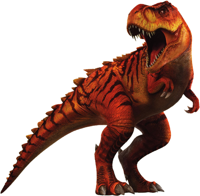 Jurassic World Evolution Transparent Images - Hybrid Tyrannosaurus Rex (1191x670), Png Download