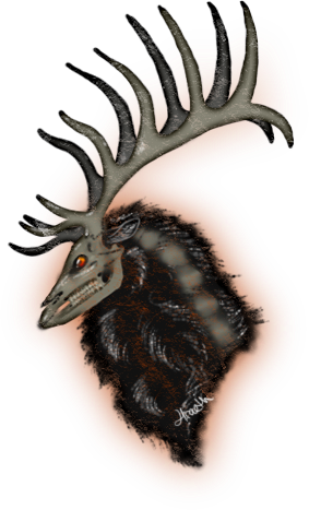 Watercolor Wesker - Elk (283x467), Png Download