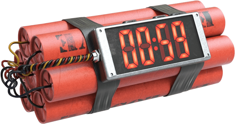 Free Png Time Bomb Png Images Transparent - Time Bomb Png (850x520), Png Download