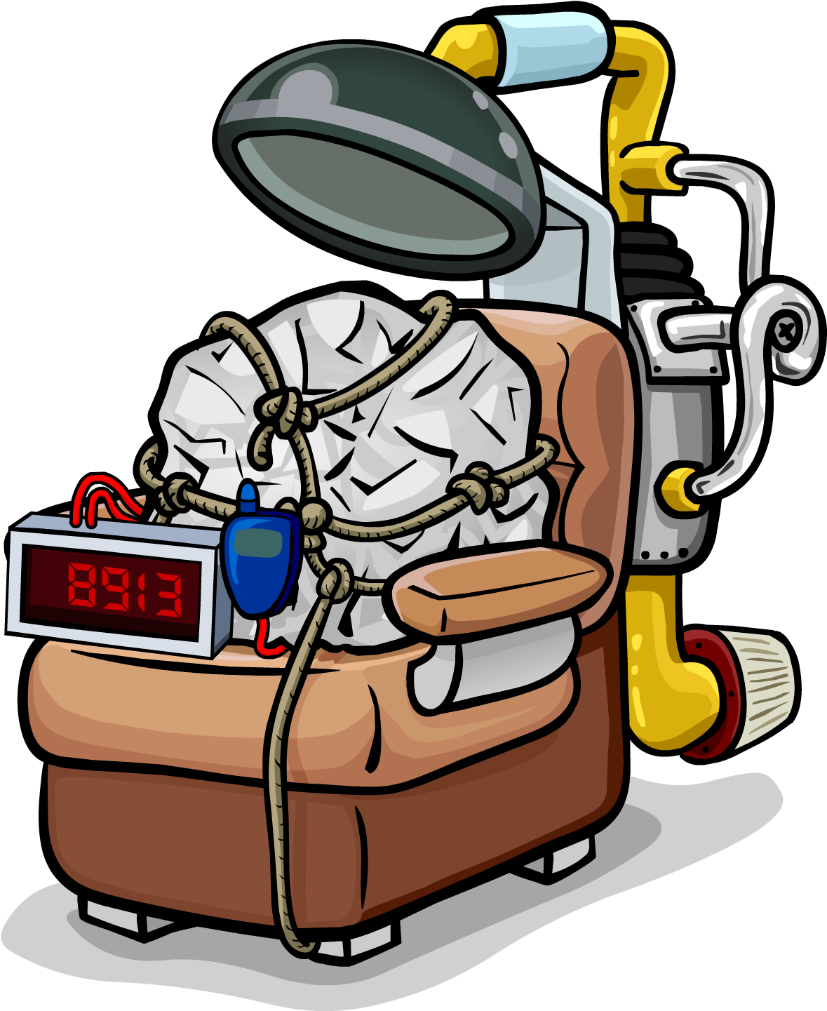 Popcorn Time Bomb - Popcorn Explosion Club Penguin (1500x1500), Png Download