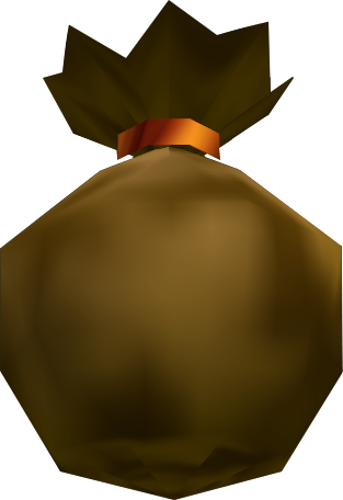 Bomb Bag - Legend Of Zelda Ocarina Of Time Bomb (313x456), Png Download