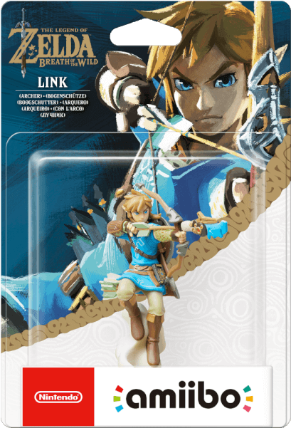 Link Amiibo (the Legend Of Zelda - Legend Of Zelda Breath Of The Wild Link Amiibo (600x600), Png Download