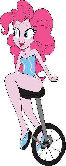 Acrobat, Artist Needed, Equestria Girls, Leotard, Pinkie - Equestria Girls Pinkie Pie Transparent Background (223x554), Png Download