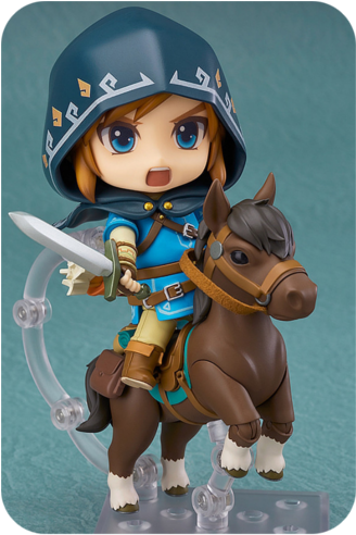 Nendoroid Legend Of Zelda - Link Deluxe Edition (500x500), Png Download