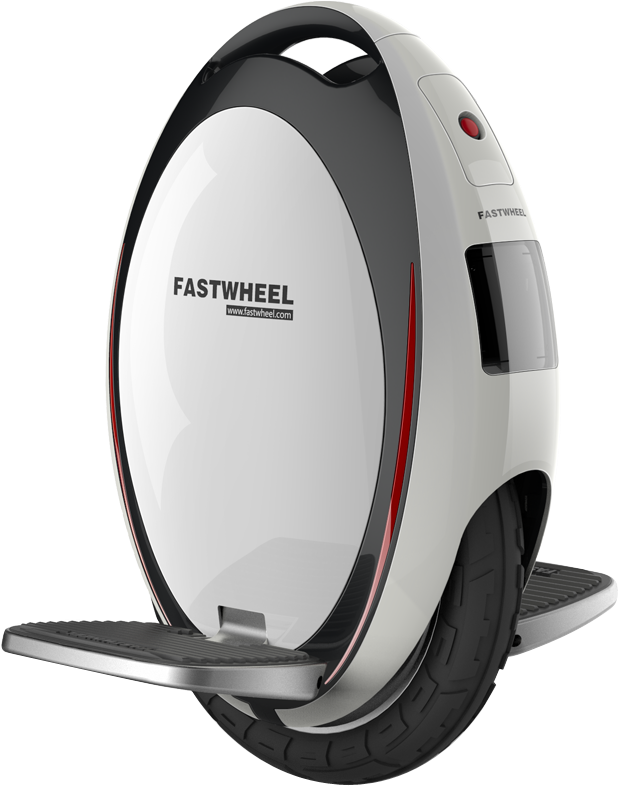 Fastwheel Self Balancing Electric Unicycle - One Wheel Electric Scooter (634x804), Png Download