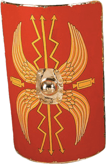 Roman Shield (555x555), Png Download