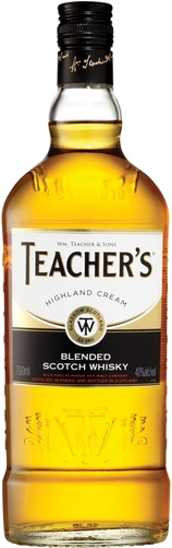 Teacher's, Highland Cream Blended Scotch Whisky 86 - Teachers Highland Cream Whisky 1ltr (400x500), Png Download