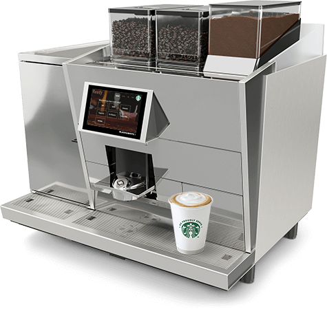 Equipment - 星巴克 咖啡 機 全 自動 (475x449), Png Download