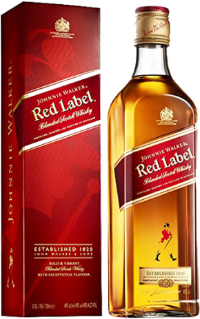 Red Label Png - Red Label 1 Litre (600x600), Png Download