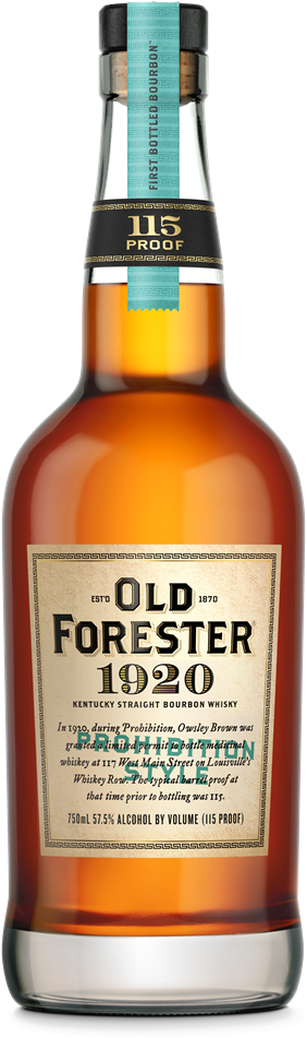 Old Forester 1920 Bourbon Whiskey - Old Forester Prohibition Style (474x1000), Png Download