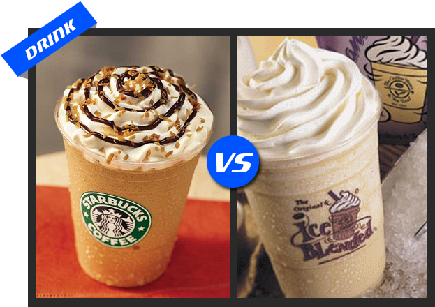 Stabucks Vs Cbtl - Starbucks Coffee Vs Coffee Bean (661x479), Png Download