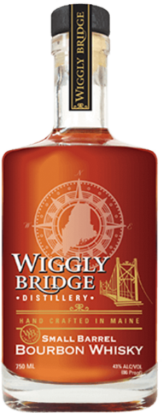 Wbbourbon - Glass Bottle (233x594), Png Download