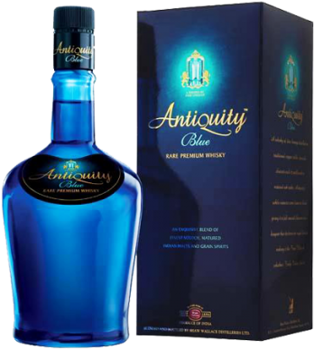 Antiquity Blue Ultra Platinum Whisky (600x600), Png Download