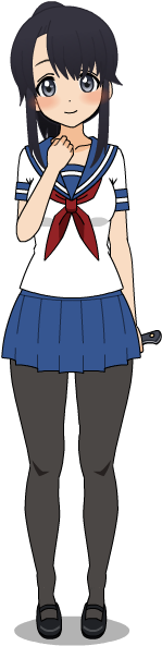 Vector Download By Kawaiibritt On Deviantart Yanderechan - Ayano Aishi Kisekae (800x600), Png Download