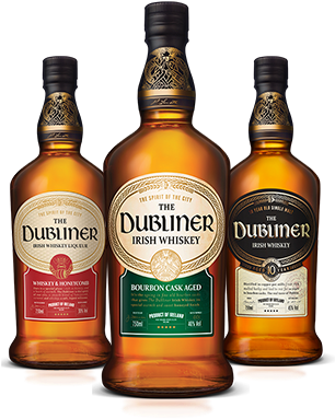 The Dubliner Irish Whiskey - Dubliner Irish Whiskey, Bourbon Cask Aged (365x419), Png Download