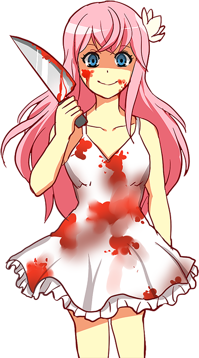 Yandere Lily (585x780), Png Download