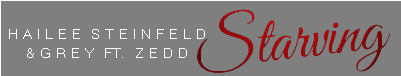 Buy 'starving' By Hailee Steinfeld & Grey Ft Zedd - Wedding Congratulations (400x400), Png Download