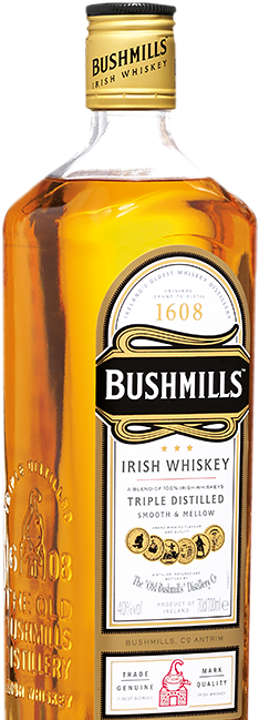 Bushmills Irish Whiskey - Bushmills Irish Whiskey Png (237x655), Png Download