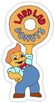 Lard Lad Donut Vector (360x360), Png Download