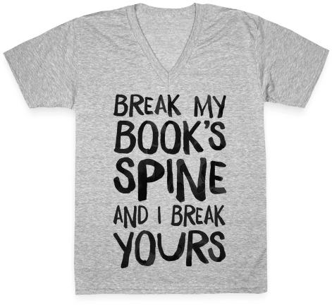Break My Book's Spine And I Break Yours - Killing Me Won T Bring Back Your Goddamn Honey (484x484), Png Download
