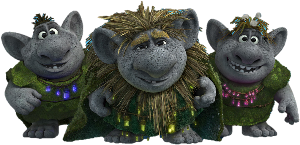 Troll 01 - Frozen Trolls Clipart (1057x509), Png Download