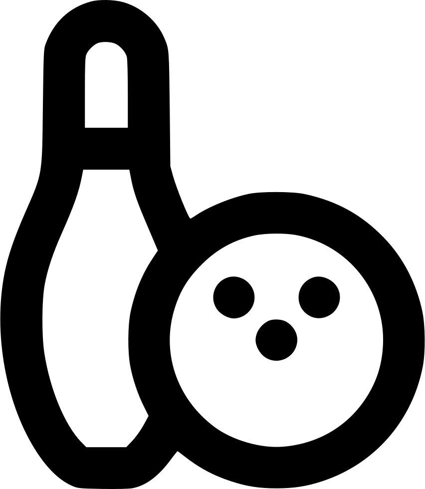 Png Freeuse Download Png Icon Free Download Onlinewebfonts - Sport Bowling (852x980), Png Download