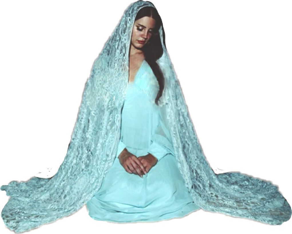 Lana Del Rey Santa (1021x818), Png Download