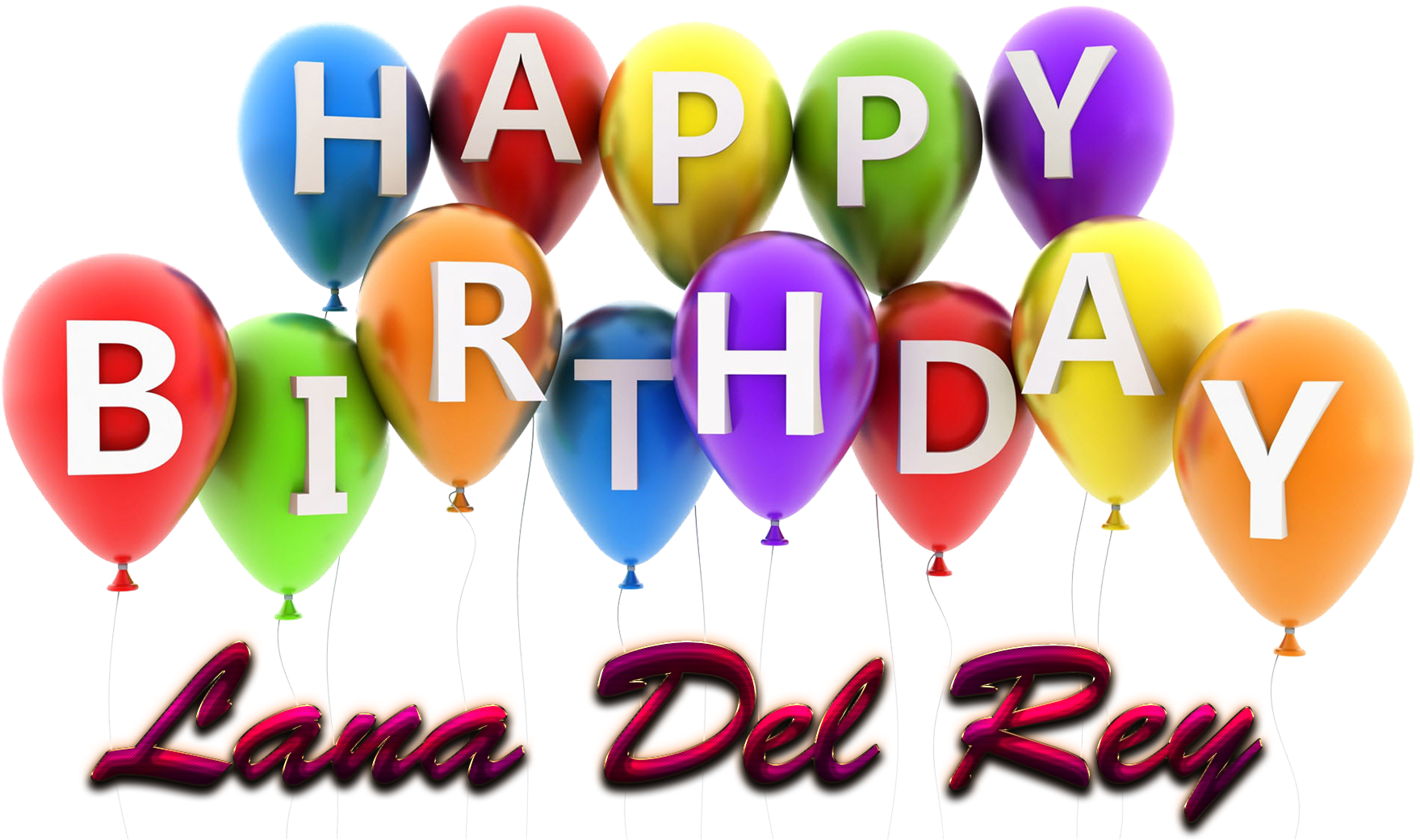Lana Del Rey Happy Birthday Balloons Name Png - Happy Birthday Ansh Cake (1920x1200), Png Download