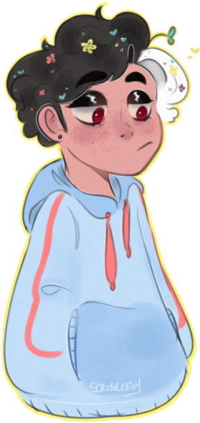 Troye Is Coolest Boi @bunblevee - Oc Drawing Transparent (500x666), Png Download