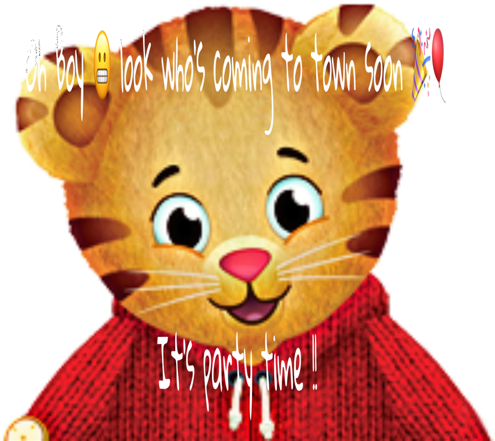Yiipppee Glitz&glam Just Booked Daniel Tiger 🎉💥 Let - Daniel Tiger Katerina And Mom (1024x1024), Png Download