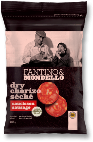 Chorizo Dry Pepperoni - Fantino & Mondello (300x604), Png Download