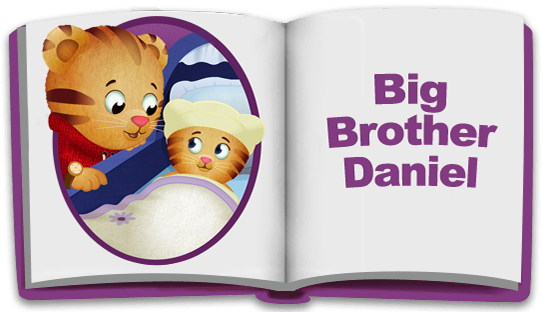 Storybooks - Daniel Tiger's Neighbourhood - Lunch Napkins (542x312), Png Download