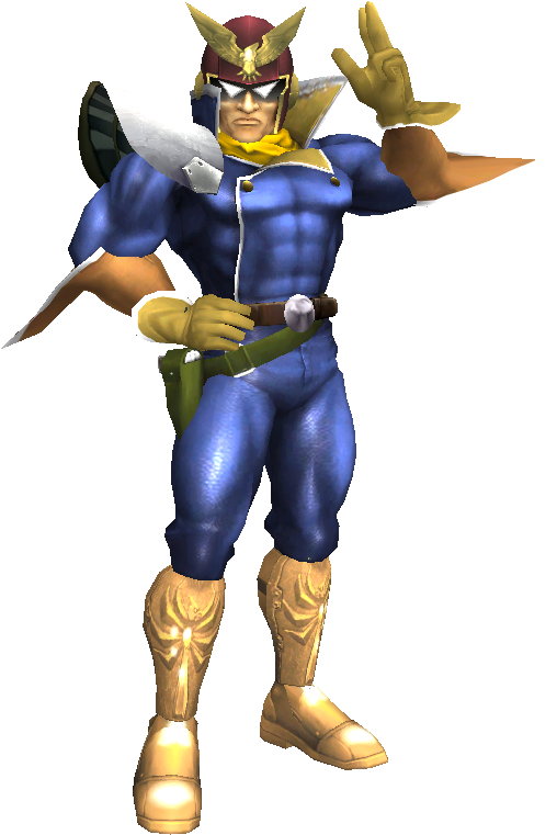 Captain Falcon - F Zero Gx Png (1506x771), Png Download