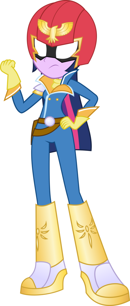 Xebck, Captain Falcon, Clothes, Costume, Equestria - Twilight Sparkle (435x1024), Png Download