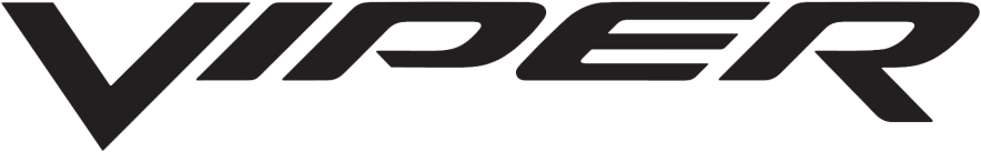 Viper Text Logo Png Transparent Images - Dodge Viper (1024x576), Png Download