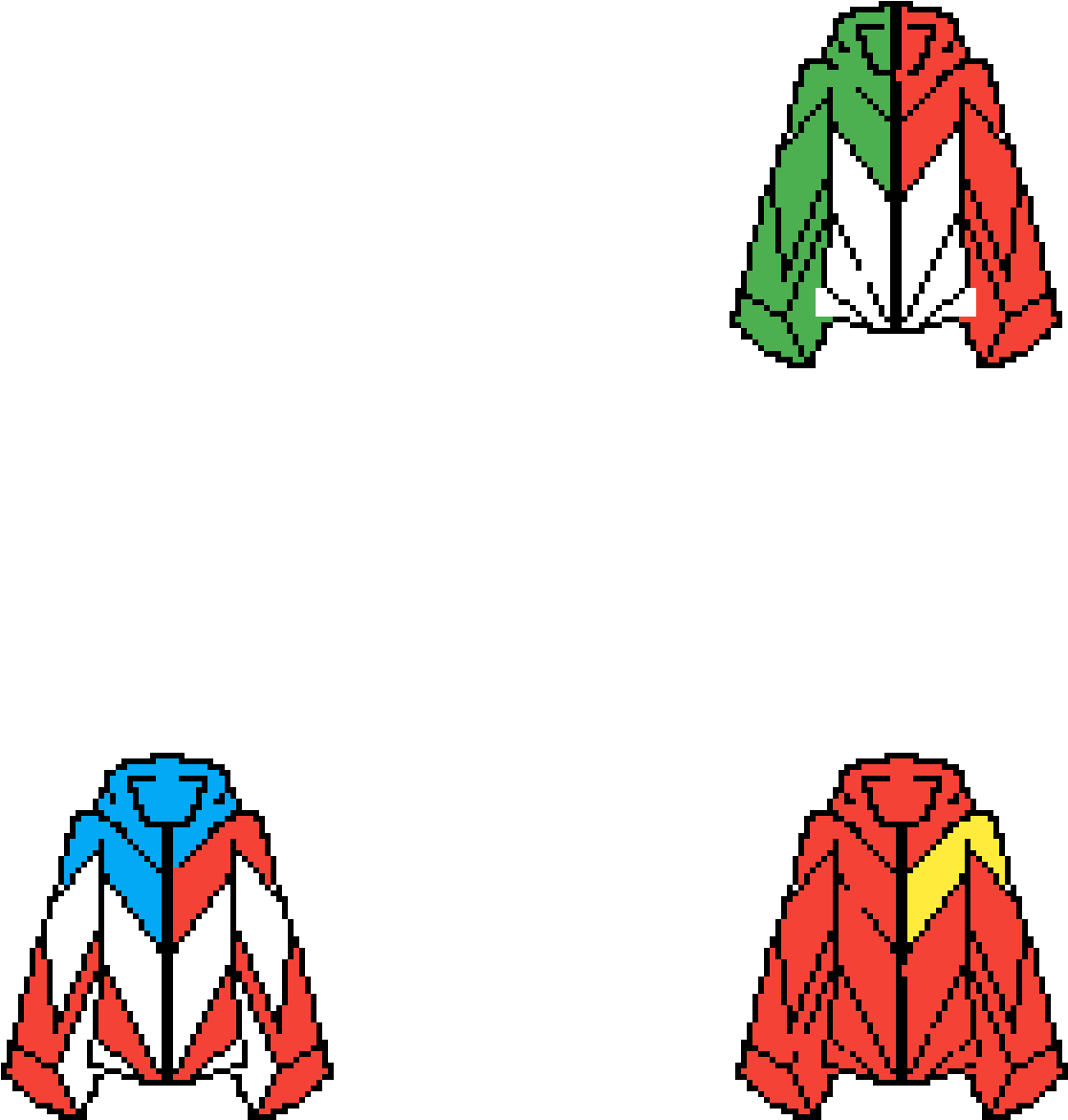 Country Flag Color Jackets (1200x1200), Png Download