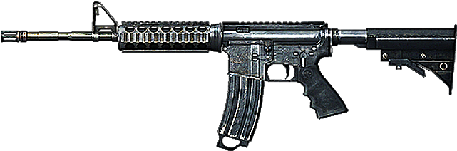 M4 Carbine - M4a1 Sopmod Airsoft Gun (640x385), Png Download