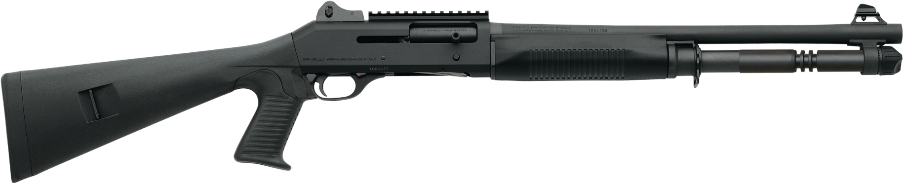 Benelli M4 - Benelli M4 Shotgun (2000x704), Png Download