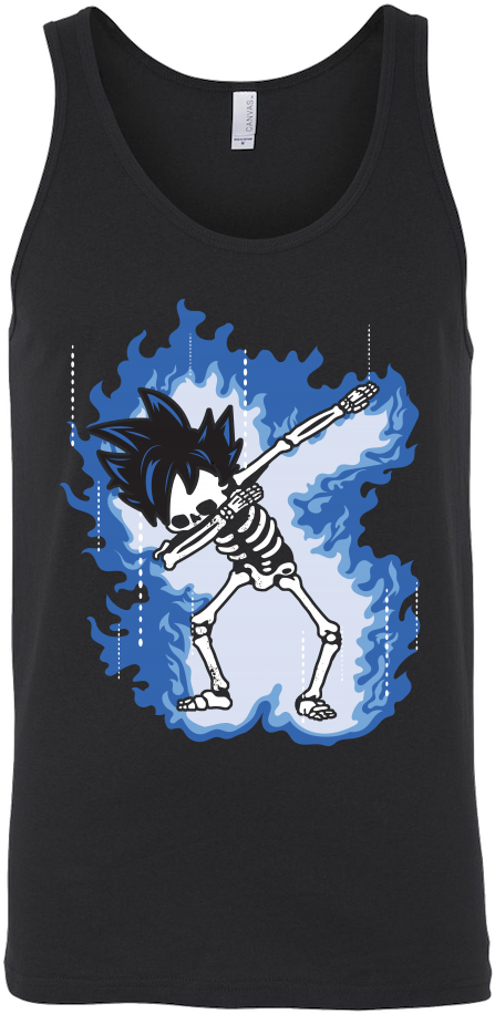 Goku Ultra Instinct Dab Skeleton X Ray Costume - Super Saiyan (1000x1000), Png Download