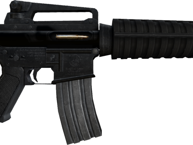 Assault Rifle Clipart M4a1 - State Gun (640x480), Png Download